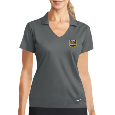WI National Guard - Ladies Dri FIT Vertical Mesh Polo Thumbnail