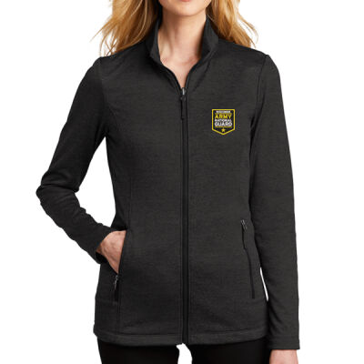 WI National Guard - Ladies Collective Striated Fleece Jacket Thumbnail