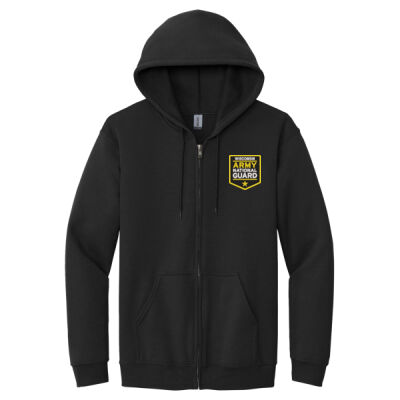 WI National Guard - Heavy Blend Full Zip Hooded Sweatshirt Thumbnail