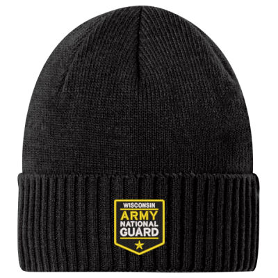 WI National Guard - Rib Knit Cuff Beanie Thumbnail
