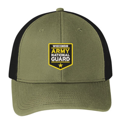 WI National Guard - Snapback Trucker Cap Thumbnail