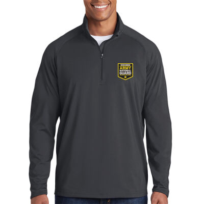 WI National Guard - Sport Wick ® Stretch 1/4 Zip Pullover Thumbnail