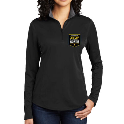 WI National Guard - Women's Silk Touch Performance 1/4 Zip Thumbnail
