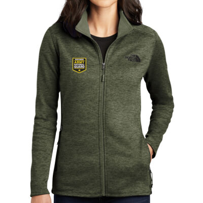 WI National Guard - Women's Skyline Full Zip Fleece Jacket Thumbnail