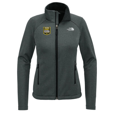 WI National Guard - Women's Chest Logo Ridgewall Soft Shell Jacket Thumbnail