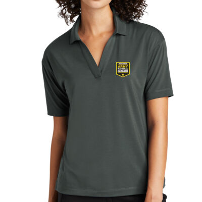 WI National Guard - Women's Stretch Jersey Polo Thumbnail
