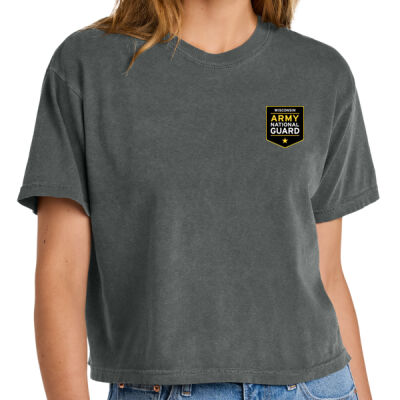 WI National Guard - Women's Heavyweight Boxy Tee Thumbnail