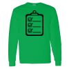 Heavy Cotton 100% Cotton Long Sleeve T Shirt Thumbnail