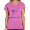 Ladies Heavy Cotton 100% Cotton T Shirt Thumbnail
