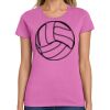 Ladies Heavy Cotton 100% Cotton T Shirt Thumbnail