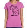 Ladies Heavy Cotton 100% Cotton T Shirt Thumbnail