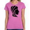 Ladies Heavy Cotton 100% Cotton T Shirt Thumbnail