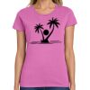 Ladies Heavy Cotton 100% Cotton T Shirt Thumbnail