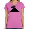 Ladies Heavy Cotton 100% Cotton T Shirt Thumbnail
