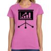 Ladies Heavy Cotton 100% Cotton T Shirt Thumbnail