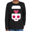 Youth Heavy Cotton 100% Cotton Long Sleeve T Shirt Thumbnail