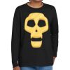 Youth Heavy Cotton 100% Cotton Long Sleeve T Shirt Thumbnail