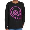 Youth Heavy Cotton 100% Cotton Long Sleeve T Shirt Thumbnail