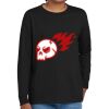Youth Heavy Cotton 100% Cotton Long Sleeve T Shirt Thumbnail