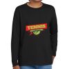 Youth Heavy Cotton 100% Cotton Long Sleeve T Shirt Thumbnail