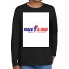 Youth Heavy Cotton 100% Cotton Long Sleeve T Shirt Thumbnail