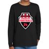 Youth Heavy Cotton 100% Cotton Long Sleeve T Shirt Thumbnail