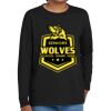 Youth Heavy Cotton 100% Cotton Long Sleeve T Shirt Thumbnail