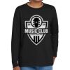 Youth Heavy Cotton 100% Cotton Long Sleeve T Shirt Thumbnail